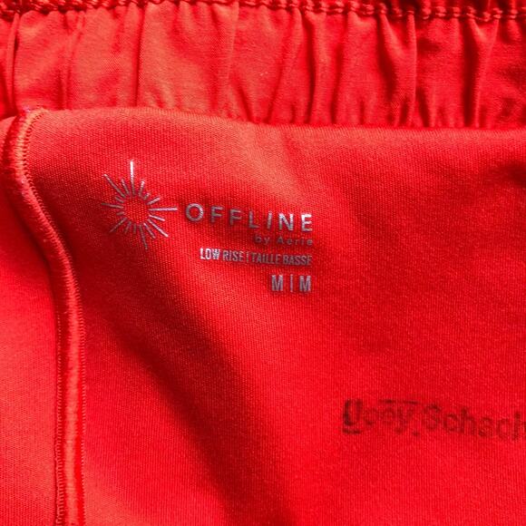 Offline By Aerie Low Rise 2” Hot Stuff Athletic Shorts Red - Picture 5 of 9